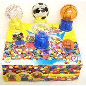 Mini Gumball Machines in Display