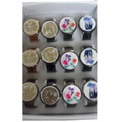 Ladies Bangle Watches With Porcelain Like Cover