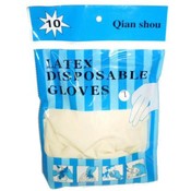 10 Pack Latex Gloves