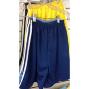 Men's striped basketball shorts