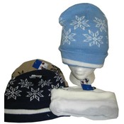 Fleece Lined Acrylic Winter Hat - Unisex