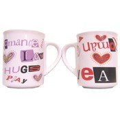 Valentines Ceramic Love Themed Coffee Mug