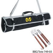 University of Michigan 3 Piece BBQ Tote