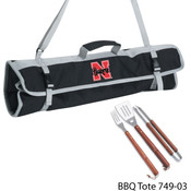 University of Nebraska 3 Piece BBQ Tote