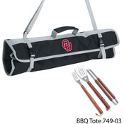 University of Oklahoma 3 Piece BBQ Tote