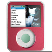 Dlo Alum Shell-3Gen Ipod-Red