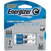Lithium Aaa 2Pk Battery