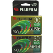 Fuji 30Min 2Pk Premium VHSc Tapes