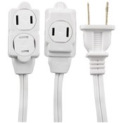 12Ft White Xtnsion Cord