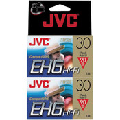 JVC 30Min VHS-C 2-Pk Tapes