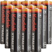 Kodak Xtralife Alkaline Battery AAA 12 Pack