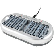 Lenmar 9Hr Charger  With 8 AA  Nimh Batteries