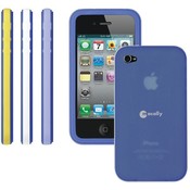 IPHN4 NAVY SILICONE CASE