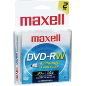 Maxell Camcorder Dvd-Rw 2Pk