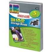 Maxell Slim Dvd Storage Boxes