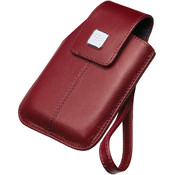 Blackbery Leather Tote Red