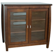 Techcraft 30" Walnut Hi Boy Stand