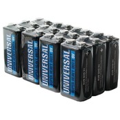 Universal Battery 12 Pack  9 V Heavy Duty