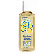 Soft Scrub Citrus Scent Liquid Dish Soap 2 Ounce