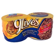 9 Lives Tender Carvings With Real Chicken &amp; Salmon