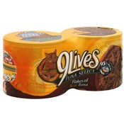 9 Lives Tuna Select Flakes Of Real Tuna 4 Pack Cat