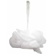 White Body Pouf Net Sponge