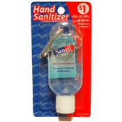Sanell Hand Sanitizer With Carabiner Clip