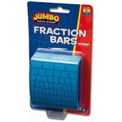 Jumbo Math Fraction Bars Stamp