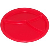 PackerWare 10 Inch Assorted Color Divided Plates