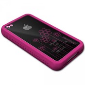 XtremeMac iPhone 4 Pink Microshield Tatu Silicone