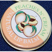 Candy Kisses Peaches N Cream Natural Lip Balm