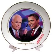 The 2008 Presidential Debates Collector's Plate