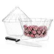 As Seen On TV 2 Piece Deluxe Chef Basket And Knife
