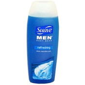 Suave Men Refreshing Scent Travel Size Body Wash