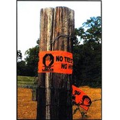 HS Industries 6" X 100' Orange Boundary Tape