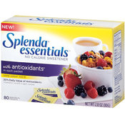 Splenda Essentials With Antioxidants 80 Count Sweetener