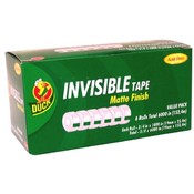 Duck Brand Invisible Tape Matte Finish 6 Pk Refill