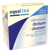 Equaline 40 Count Effervescent Denture Cleanser