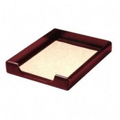 Rolodex Mahogany Wood Letter Tray