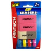 Pentech Rubz 7 Count Erasers