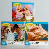 Junior 24 Pc Pre-school Jigsaw Puzzle Assortment Wholesale Bulk