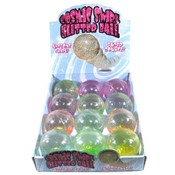Cosmic Swirl Glitter Bounce Ball