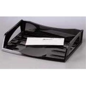 Eldon 6 Pack Stackable Black Letter Trays