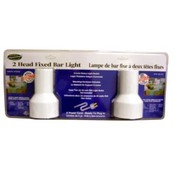 General Fluorescent 2 Head Fixed Plug In Bar Light