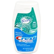 Crest Complete Fluoride Toothpaste Plus Scope