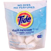 Tide Stain Release Free 10 Pack In-Wash Booster