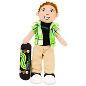 Boysterous Boys Halfpipe Pete Skateboarder Figure