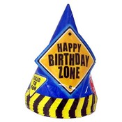 Paper Art Transportation Signs Birthday Party Hats