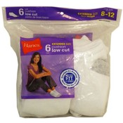 Hanes 6 Pack Womens Size 8 -12  Cushion Low Socks