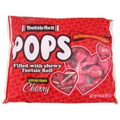 Cherry Flavored Tootsie Roll Pops